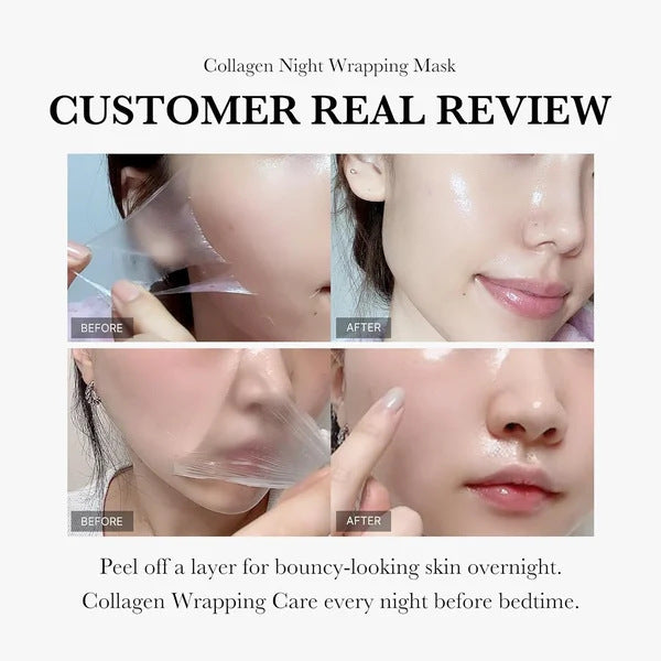 Face Night Mask – Collagen Wrapping, Firming & Hydrating Skin Care